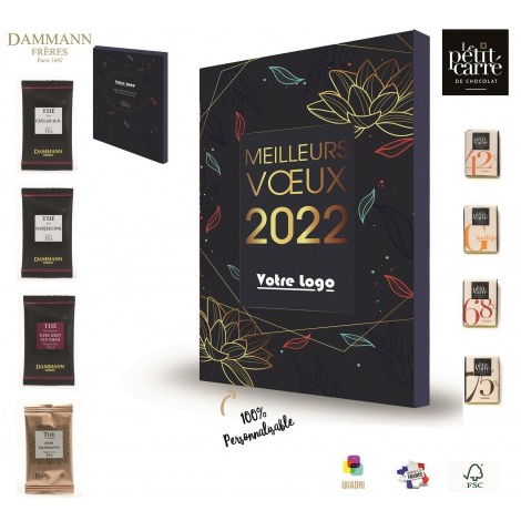 Calendrier de l'avent thés Dammann - Dammann frères