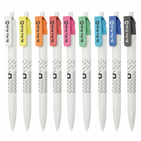 Stylo publicitaire recyclé - REPEN PUSH Stylo publicitaire recyclé - REPEN PUSH