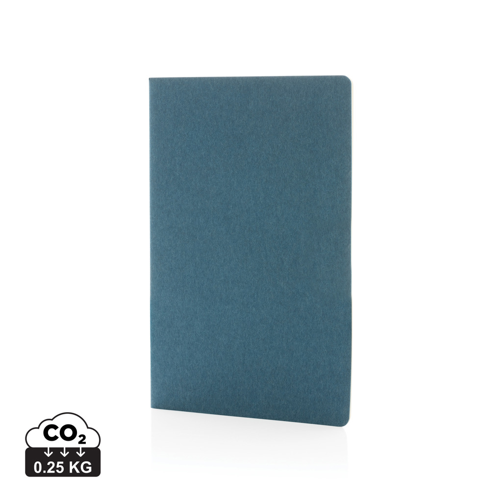Carnet A5 promotionnel à couverture souple Bleu