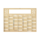 Calendrier bancaire promotionnel - KRAFT 2026