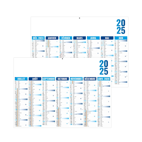 Calendrier bancaire promotionnel - FLORENTIN