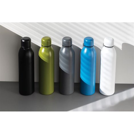 Bouteille isotherme publicitaire 500ml inox recyclé 