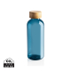 Bouteille 600ml publicitaire rPET couvercle bambou 