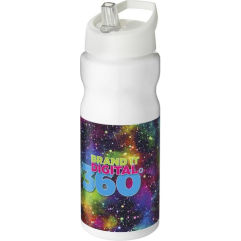 Bouteille de sport à couvercle 650ml publicitaire H2O Active® Base