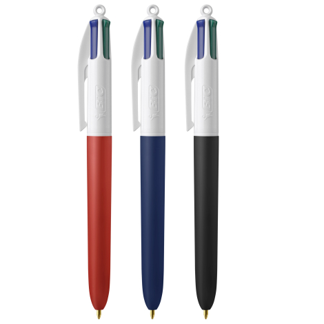 Stylo BIC® 4 Couleurs Soft personnalisé