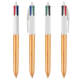 Stylo à bille BIC® personnalisable 4 Couleurs Glacé