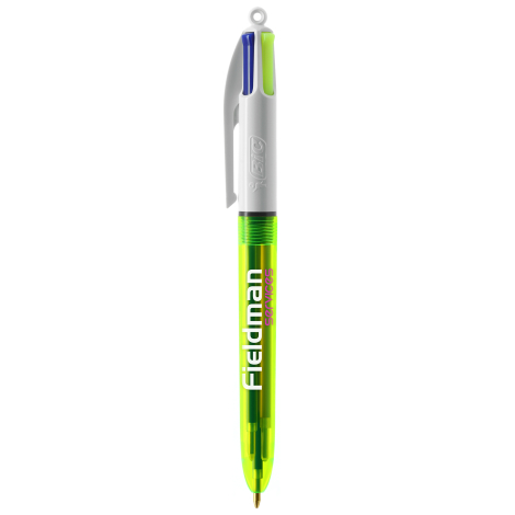 Stylo BIC® 4 couleurs personnalisé Made in France - Le Cadeau