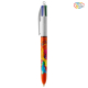 Stylo-bille BIC® publicitaire 4 couleurs Fine