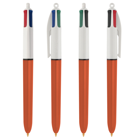 Stylo-bille BIC® publicitaire 4 couleurs Fine