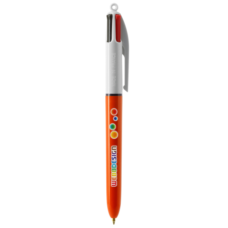 Stylo-bille BIC® publicitaire 4 couleurs Fine