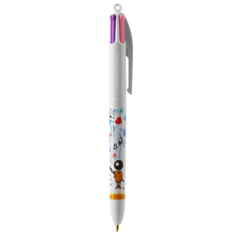 Stylo 4 couleurs personnalisé BIC® Fashion