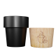 Tasse publicitaire avec base aimanté en bois 150 ml