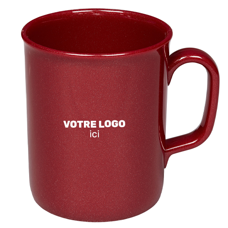 Mug publicitaire en plastique recyclé 275 ml - Theo