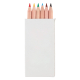 Boîte publicitaire de 6 crayons de couleurs