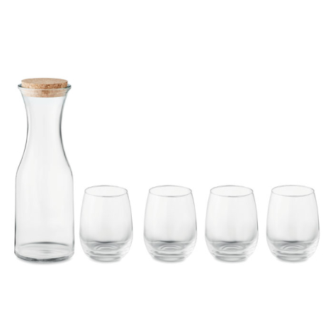 Set de boisson personnalisable verre recyclé
