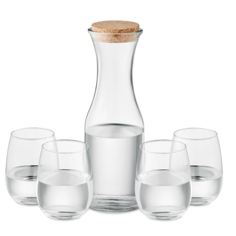 Set de boisson personnalisable verre recyclé