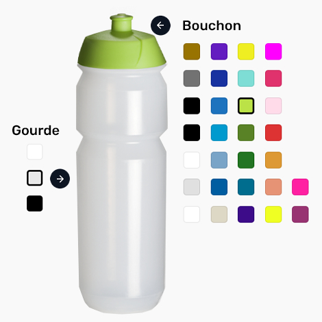 Gourde publicitaire biodégradable 500/750 ml - SHIVA BIO