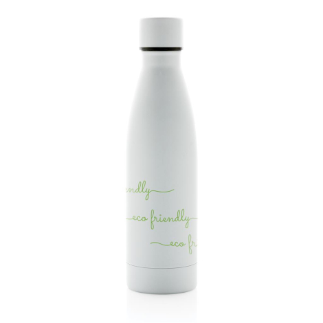 Bouteille isotherme en inox recyclé personnalisée 500 ml