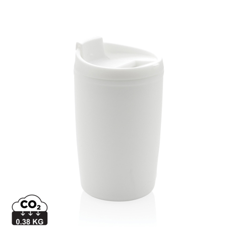 Mug avec couvercle en PP recyclé publicitaire 300 ml