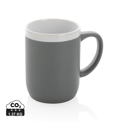 Mug bord blanc finition mat publicitaire 300 ml