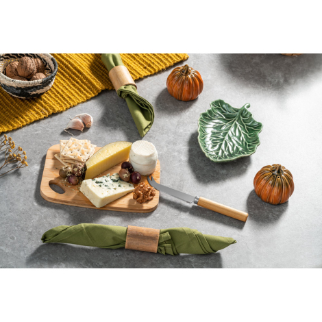 Planche et couteaux à fromage personnalisable CAPPERO