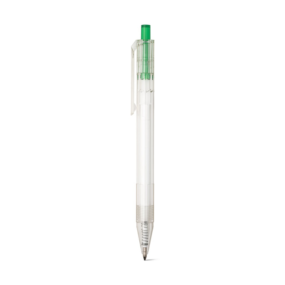 Stylo bille promotionnel RPET HARLAN Vert