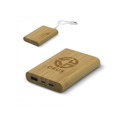 Powerbank promotionnel bambou 5000 mAh