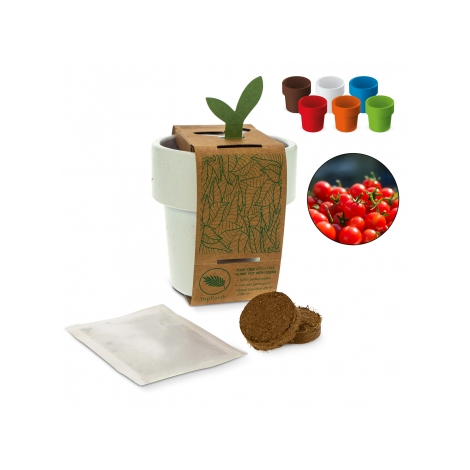 Tasse café publicitaire graines tomates-cerises