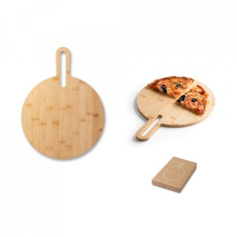 Planche ronde personnalisable bambou - CARAWAY ROUND