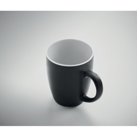 Mug noir mat à personnaliser 290 ml LIM