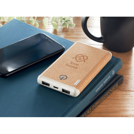 Batterie publicitaire design écologique 10000mAh RALIA