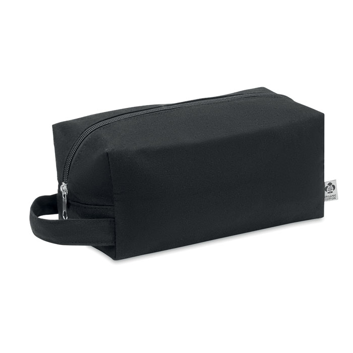 Trousse cosmétique coton bio personnalisée BIA Noir
