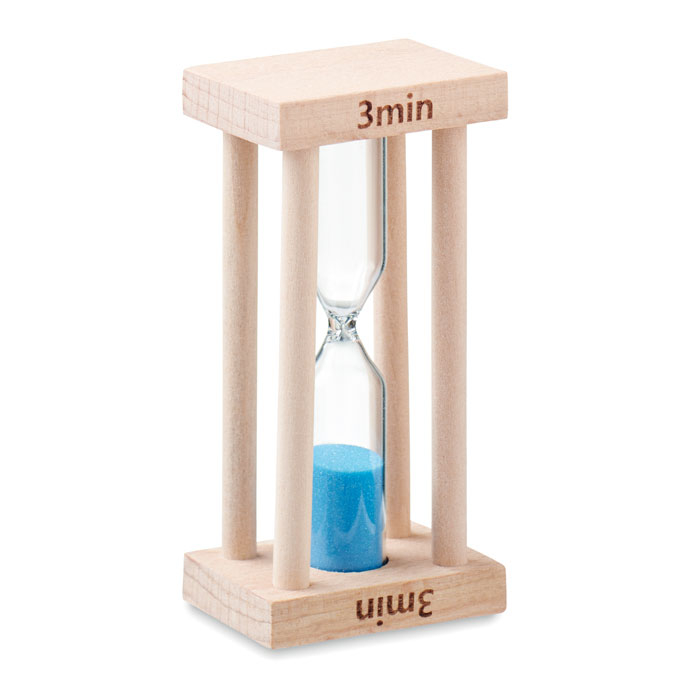 Sablier 3 minutes personnalisable en bois CI Bois