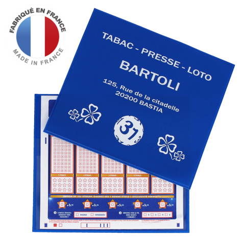 Pochette de jeux personnalisable - Loto et Keno