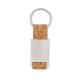 Porte-clés liège et métal personnalisable TECH CORK