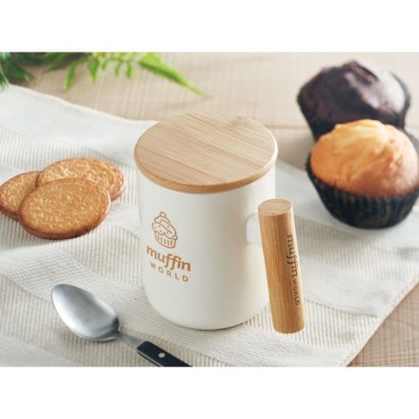 Mug 380 ml design porcelaine personnalisable MAJEST