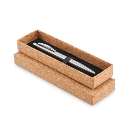 Stylo personnalisable à bille en inox recyclé GRAZ