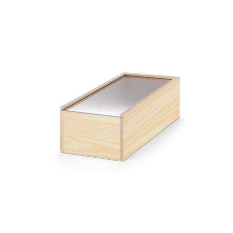 Coffret de présentation en bois 29x16x10 cm CLEAR M