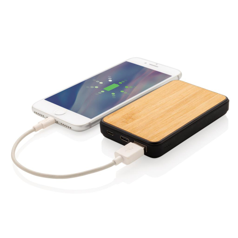 Powerbank publicitaire 5000mAh en ABS recyclé