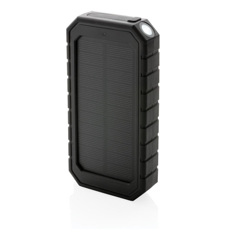 Batterie publicitaire solaire 10000mAh et induction 10W 