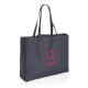 Sac cabas promotionnel en denim recyclé 320g Impact