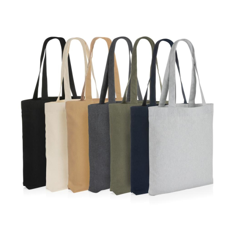 Sac shopping promotionnel en toile recyclée 285g Impact