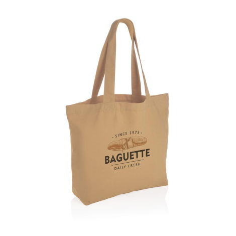 Sac shopping publicitaire toile recyclée 240g Impact 