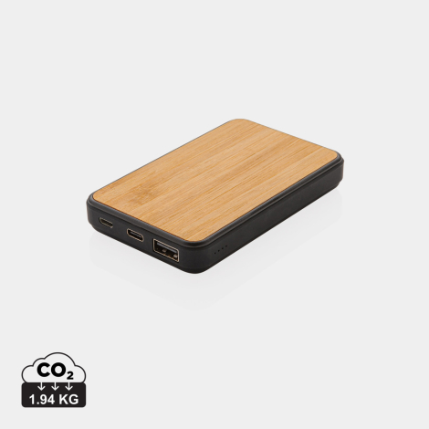 Powerbank publicitaire 5000mAh en ABS recyclé