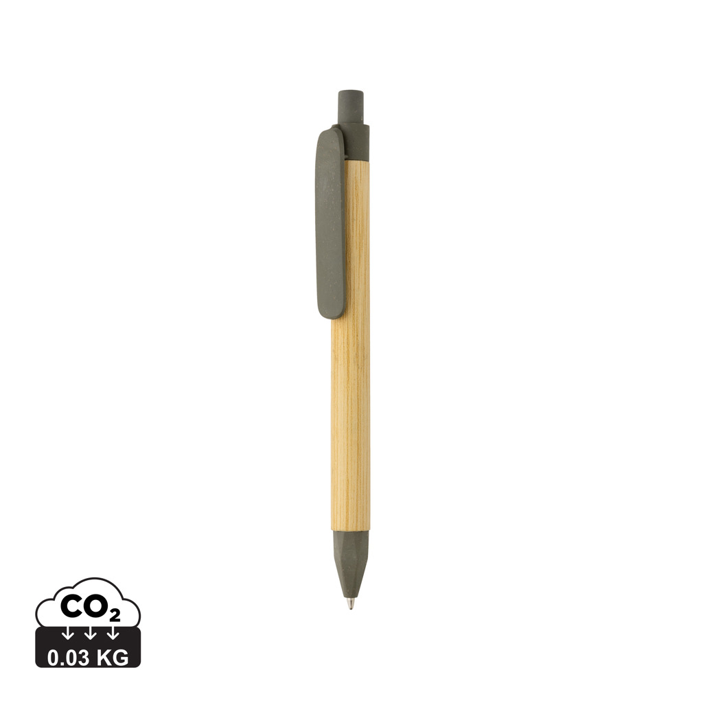 Stylo à bille papier recyclé à personnaliser Vert