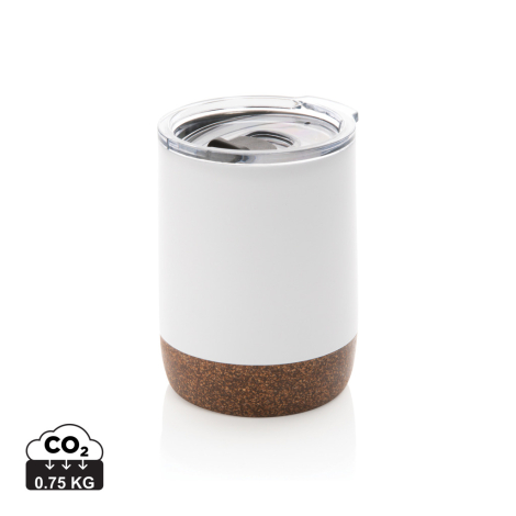 Tasse à café acier recyclé 180 ml isotherme personnalisable