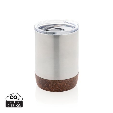 Tasse à café acier recyclé 180 ml isotherme personnalisable