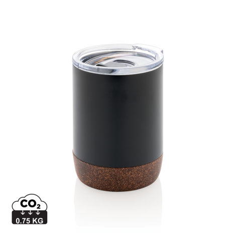 Tasse à café acier recyclé 180 ml isotherme personnalisable