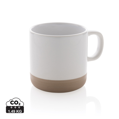 Tasse céramique émaillée personnalisable 360 ml