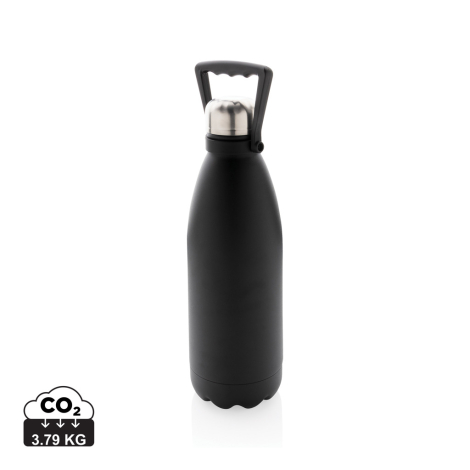 Bouteille publicitaire isotherme en inox recyclé 1,5L